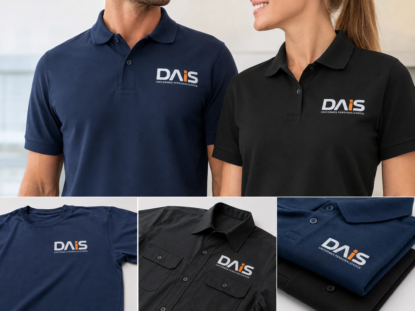 Modelos de uniformes personalizados DAiS